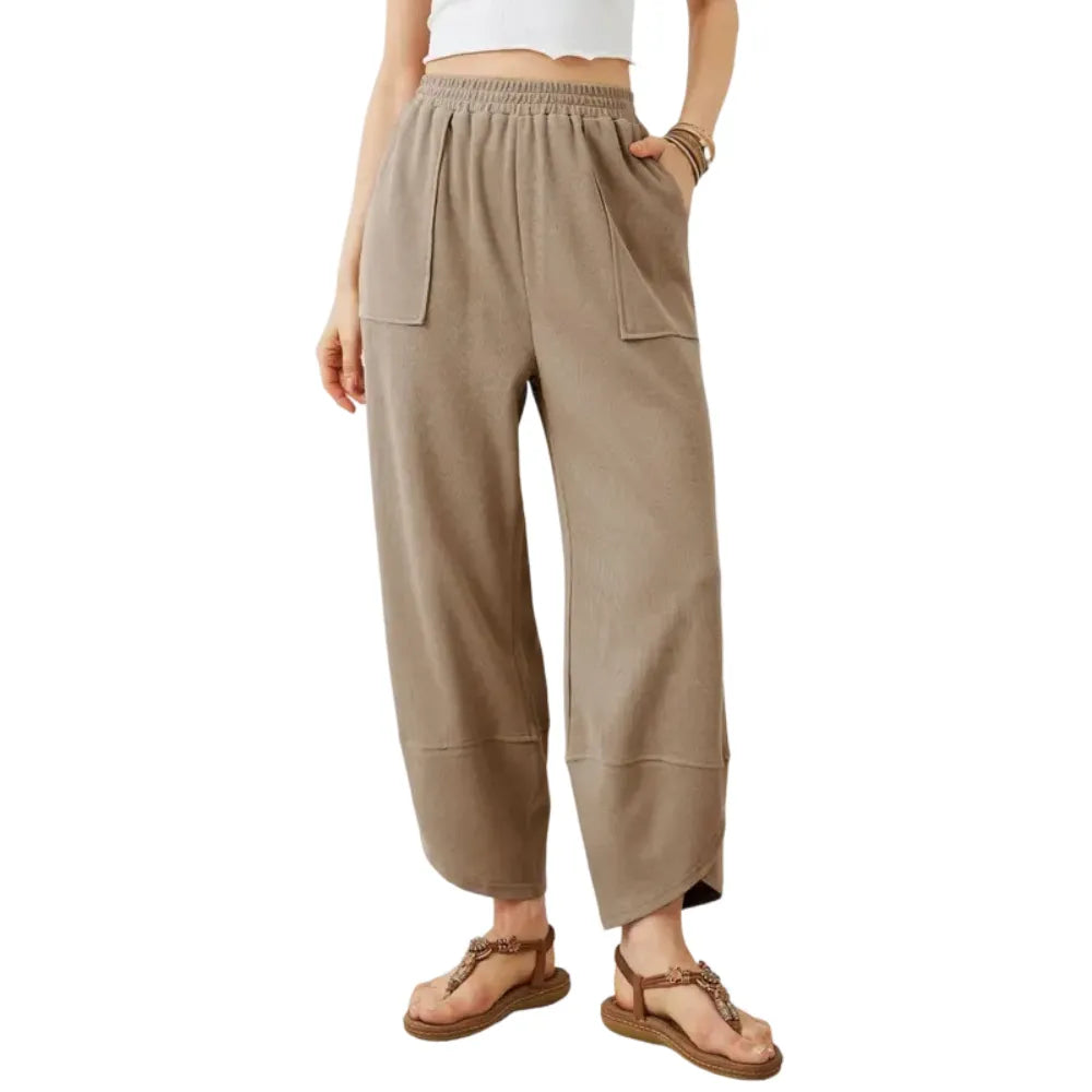 Women's wide-leg relaxed casual pantsone-piece wide-leg trousers