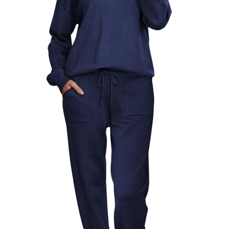 Long Sleeve Knit Loungewear Set