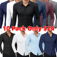 10-Pack (6 different color & 4 Hidden Placket)