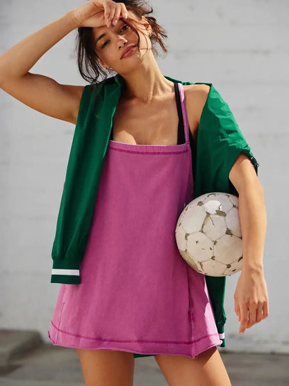 Women's Workout Tank Tops  Square Neck Tunics Loose Sleeveless Spaghetti Strap Athletic Shirts