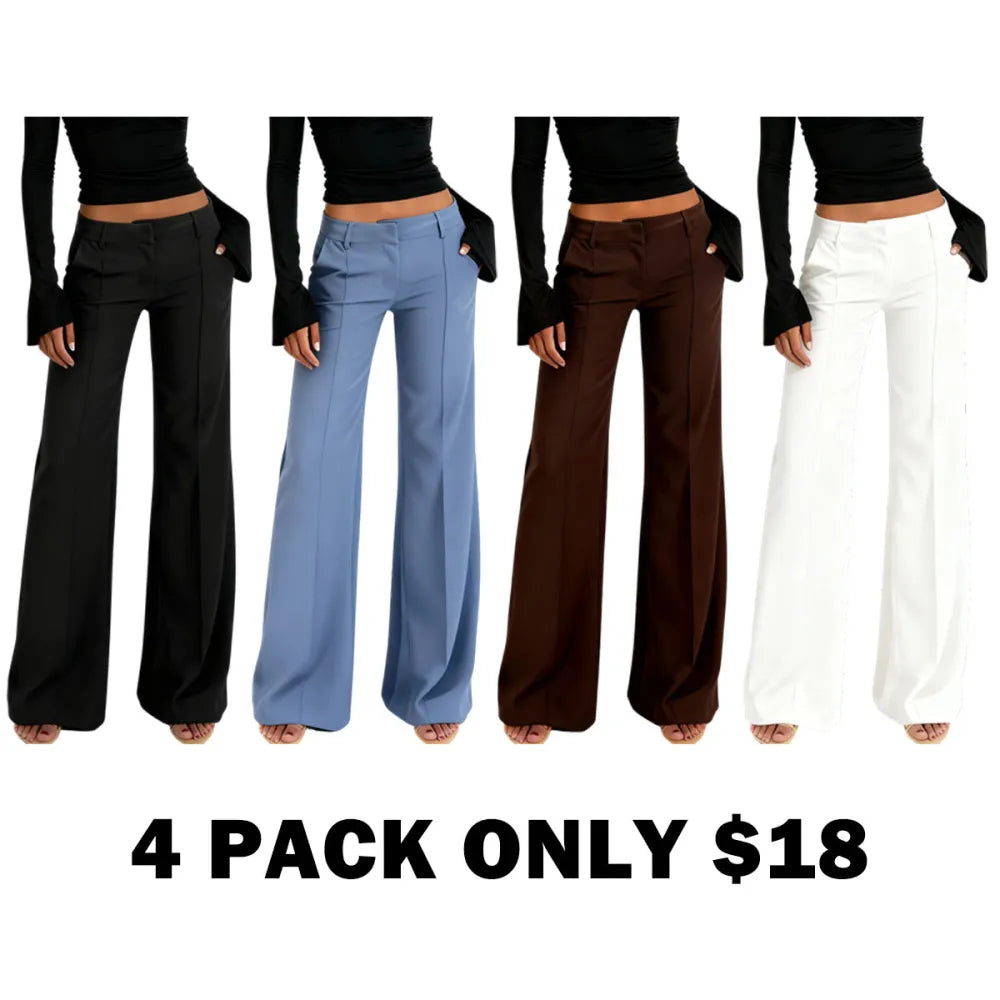 Women's Casual Fashion Suit Pants