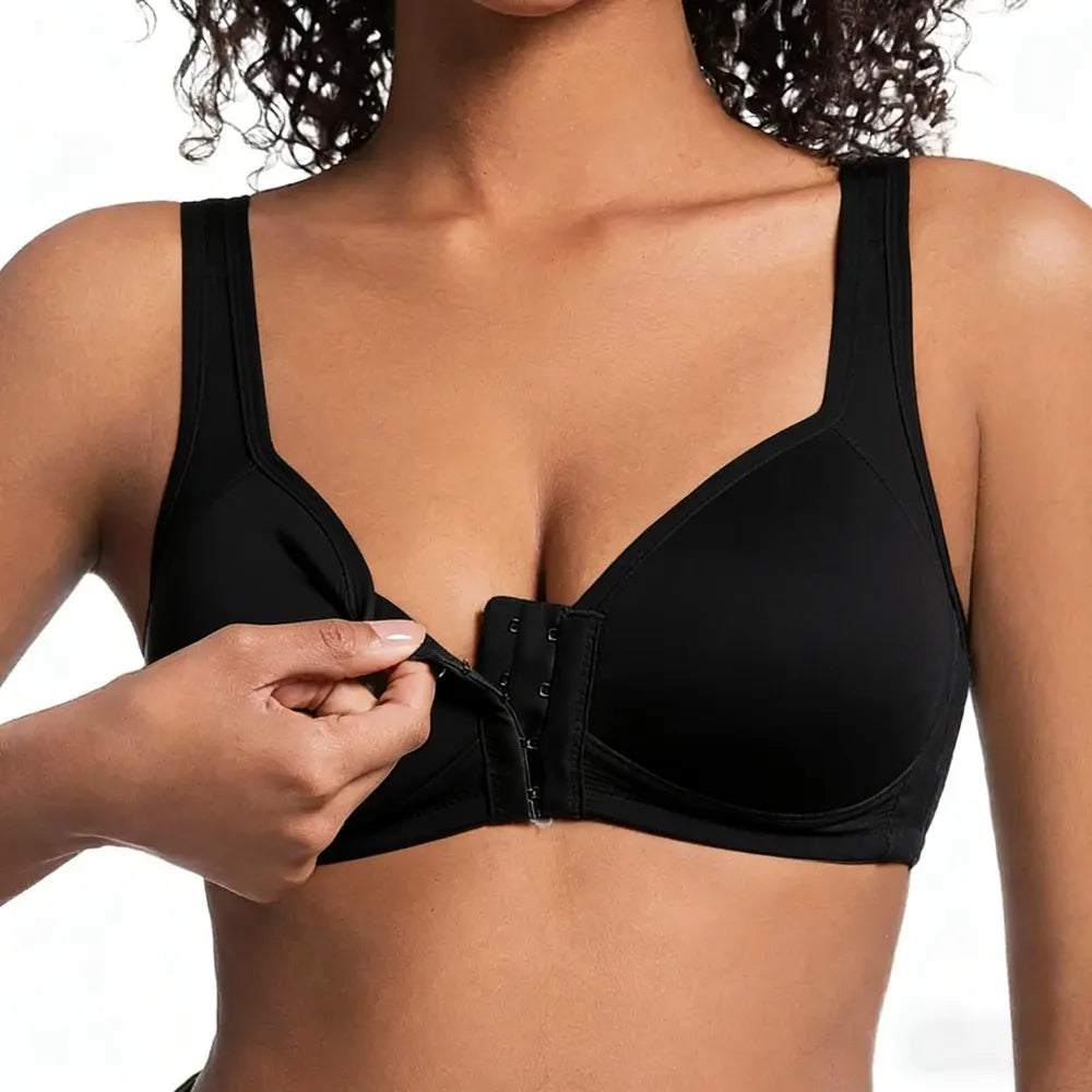 Adjustable Front Closure Push-Up Bra