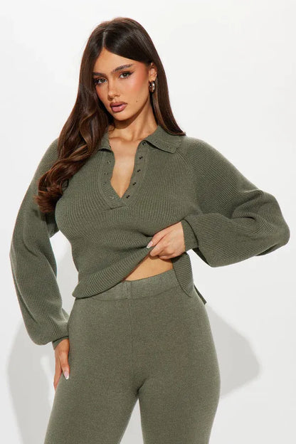Sweater Pant Set