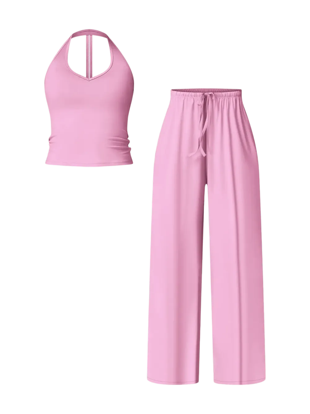Womens Quick Dry Sport Tank Pants Set