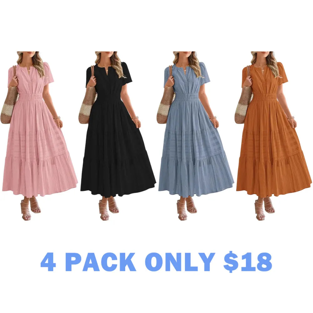 Women's Summer 2026 Casual Maxi Dress