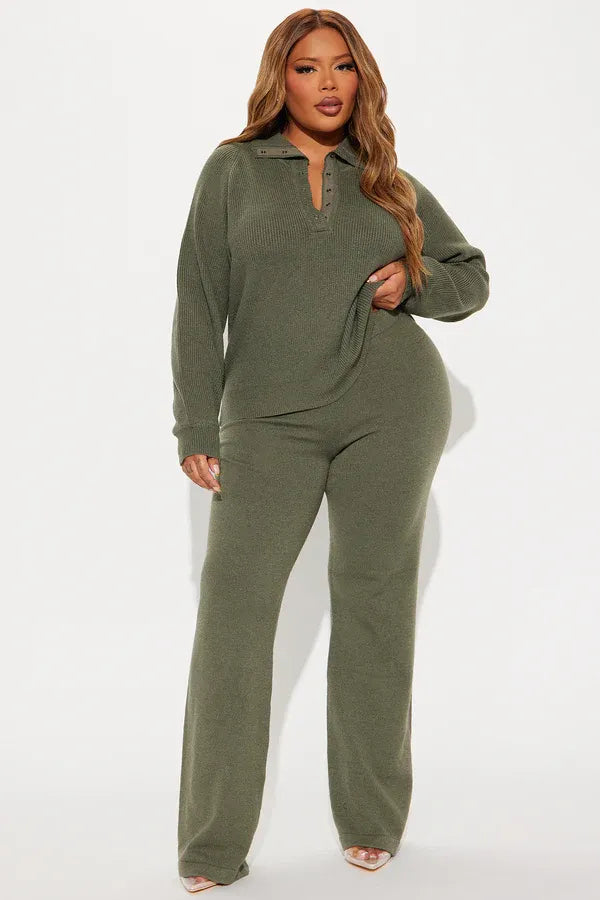 Sweater Pant Set