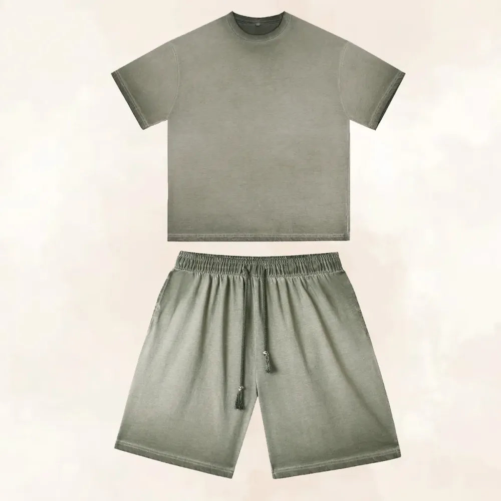 Women's Oversized Tshirt & Shorts Set