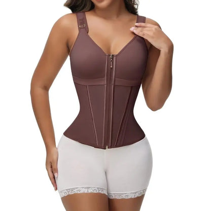 Waist Shapewear for Women with Bra Tummy Control Girdle