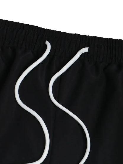 Men's Athletic Pants with White Side Stripes