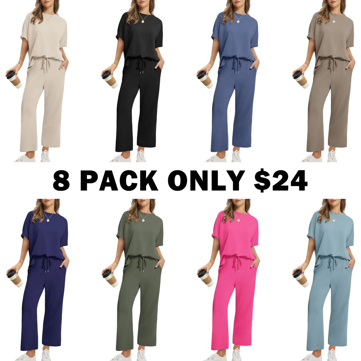 Two Piece Sets for Women Summer Outfits