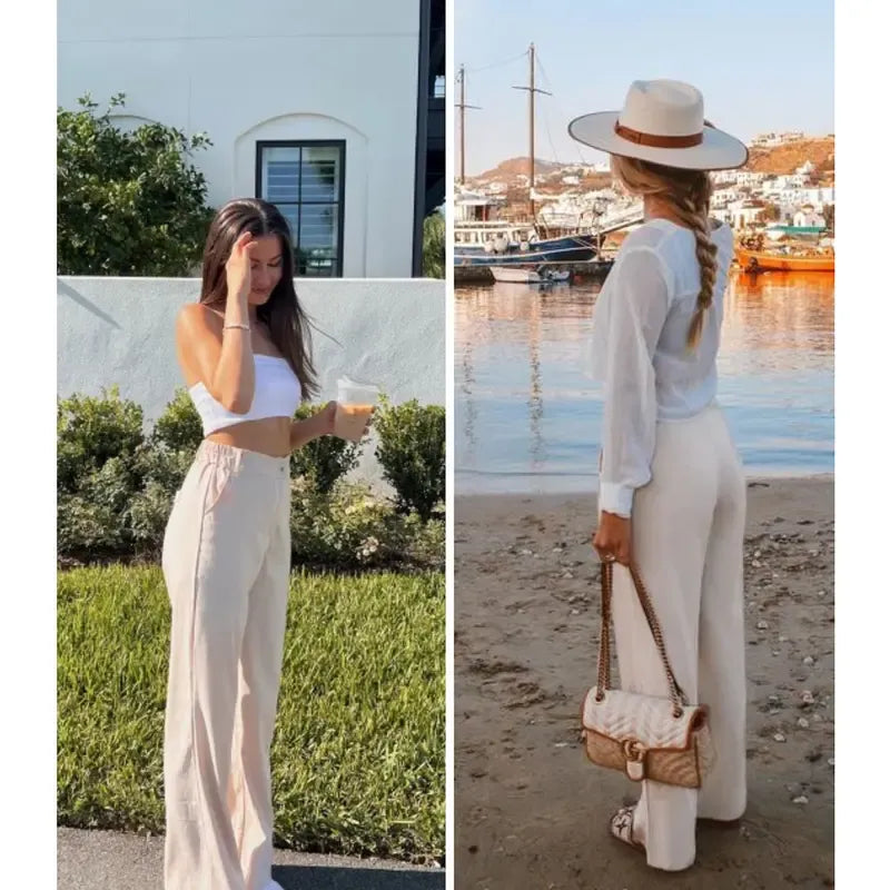 Women's Cotton Linen Pants