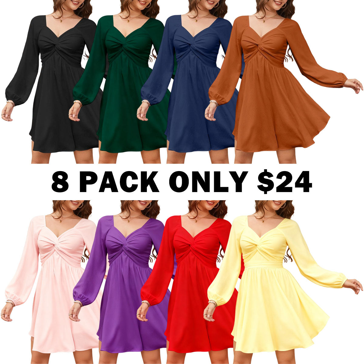 Mini Chiffon Dresses