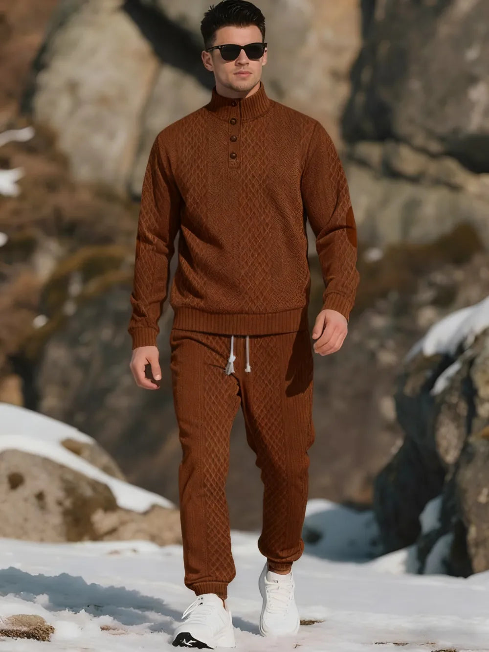 Men's Knitted Suit
