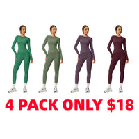 4-Pack(Green/Emerald Green/Purple/Maroon)