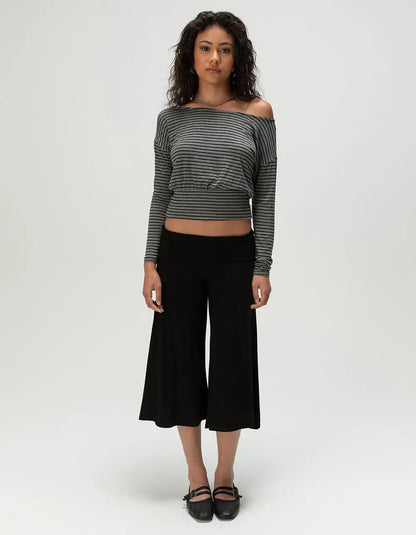 Women‘s Low Rise Gaucho Pants