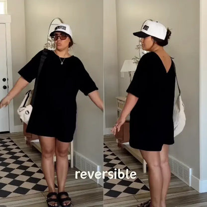 Women's Oversized Athletic Jumpsuit