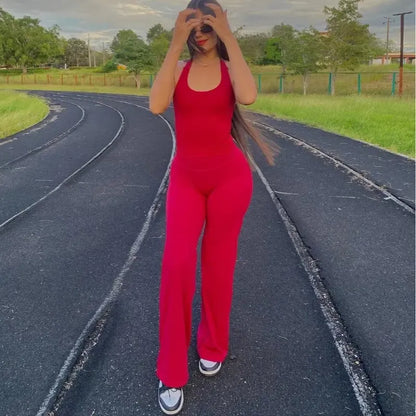 Straight Leg Bottoms Casual Pants