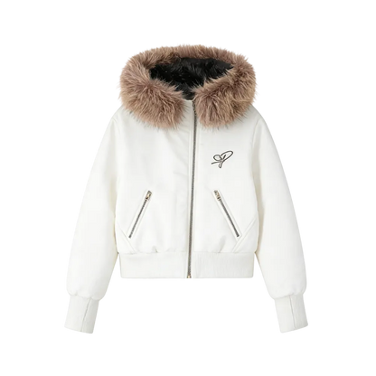 Winter Faux Fur Collar Jacket