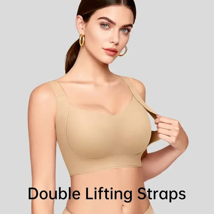 Women Wireless Push Up Jelly Bra