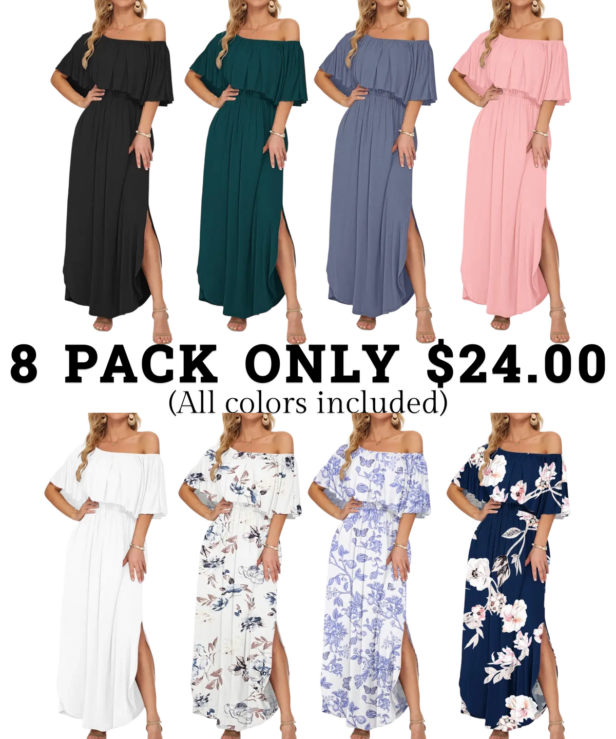 Womens Off The Shoulder Dress