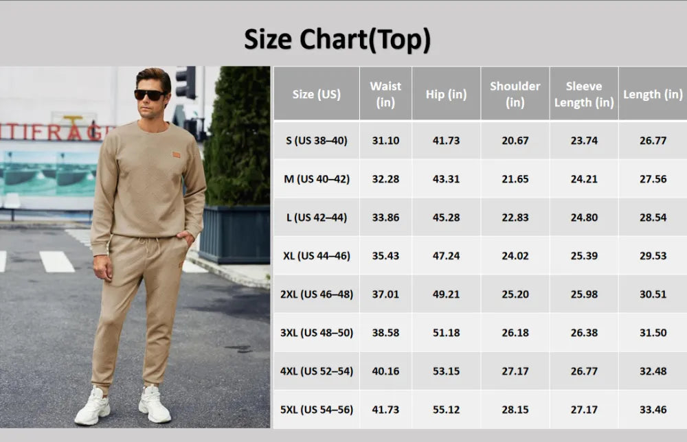 Men's 2 Piece Sweatsuits Outfits
