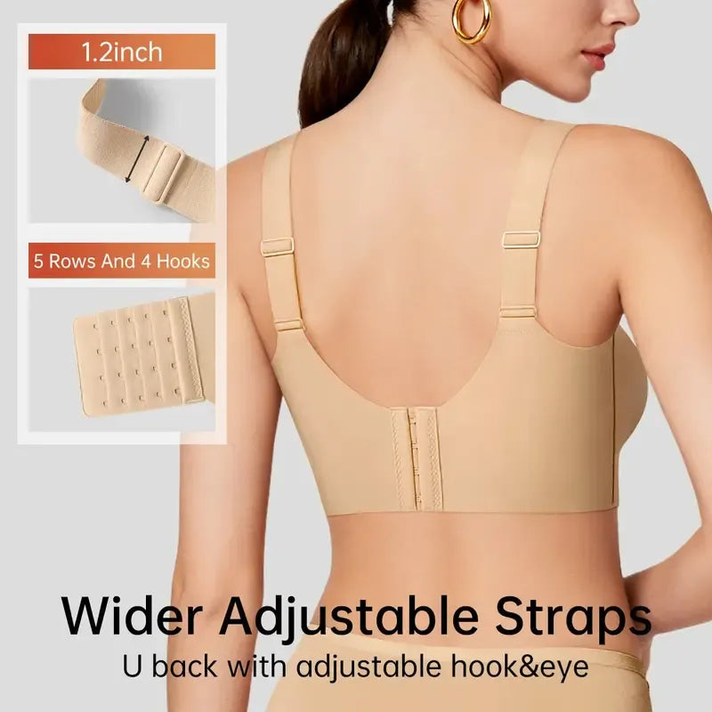 Women Wireless Push Up Jelly Bra