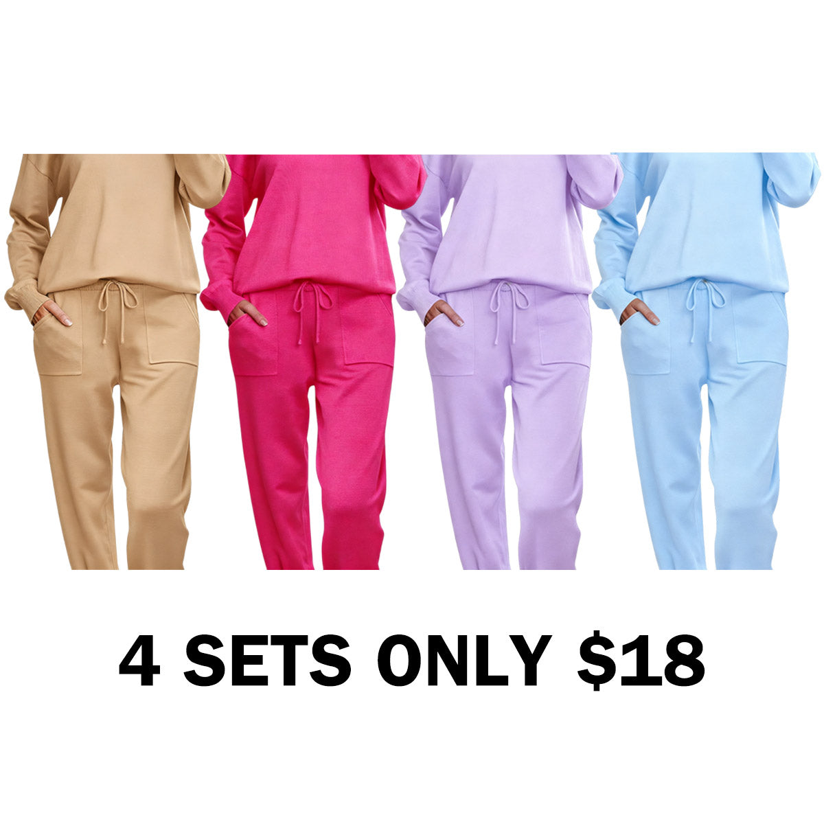 Long Sleeve Knit Loungewear Set