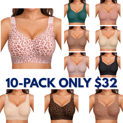 Women Jelly Bras Wirefree Full Coverage