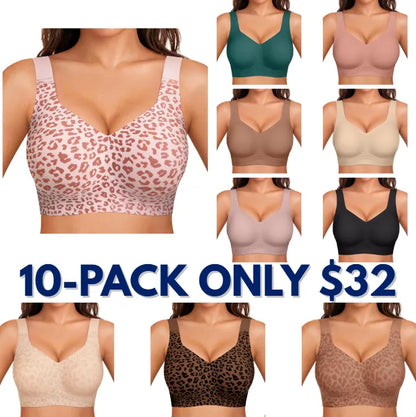 Women Jelly Bras Wirefree Full Coverage