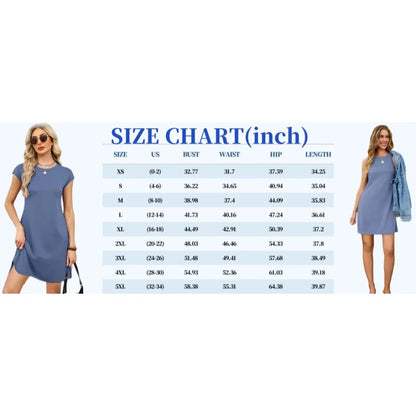 Fashion Summer Sundress Casual Tank Dress for Women