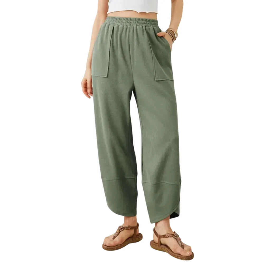 Women's wide-leg relaxed casual pantsone-piece wide-leg trousers