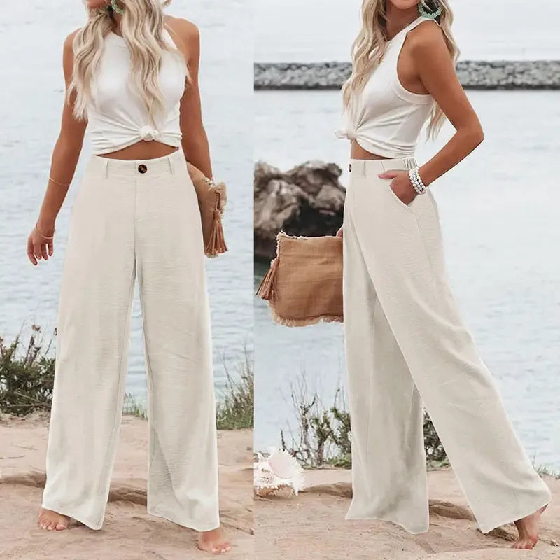 Women's Cotton Linen Pants