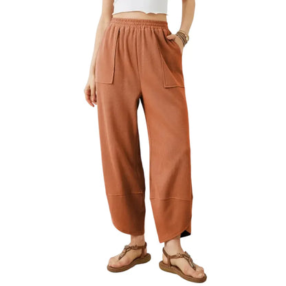 Women's wide-leg relaxed casual pantsone-piece wide-leg trousers