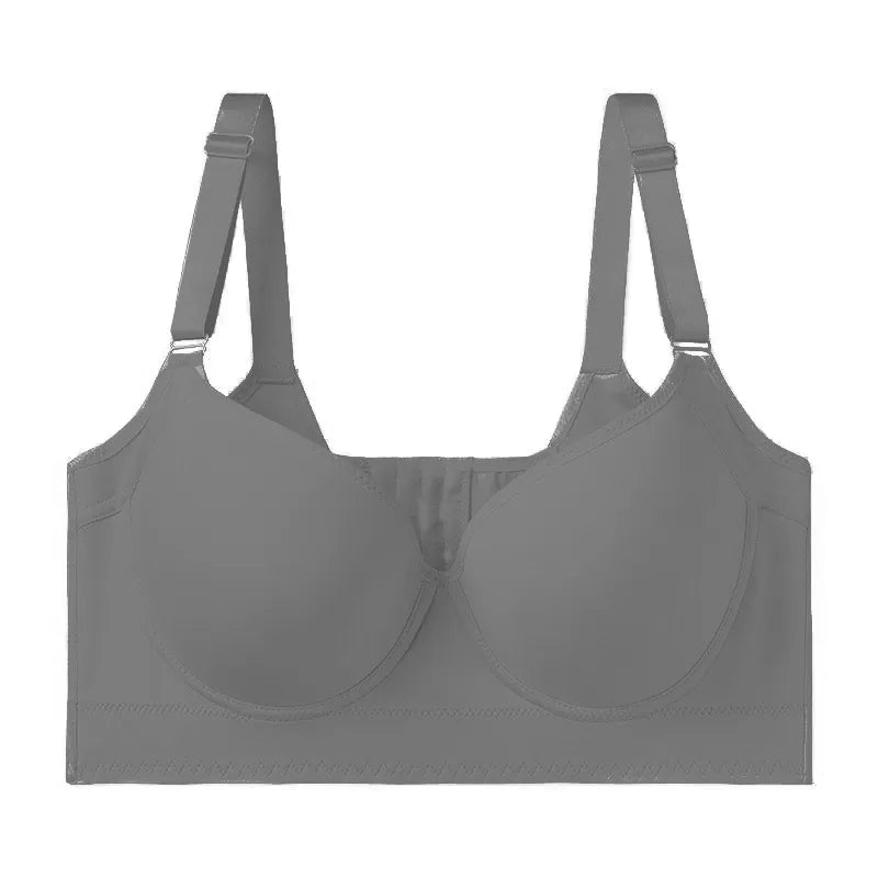 Plus size girls' bra, comfortable, slimming and anti-sagging
