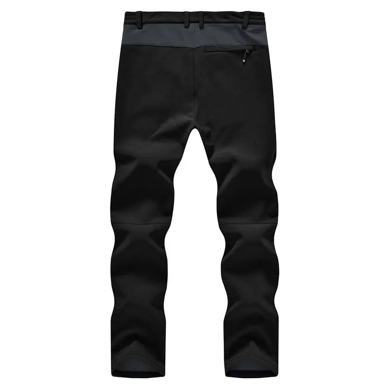 Men's Waterproof Pants Insulated Cold weather Hiking Winter Snow Ski Softshell Outdoor Pants
