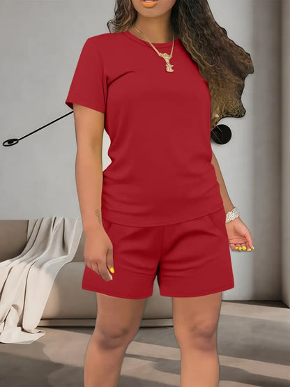 Women's Solid Co-ord Set