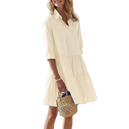 Summer V Neck Matching Set Oversized Shirt & Biker Shorts