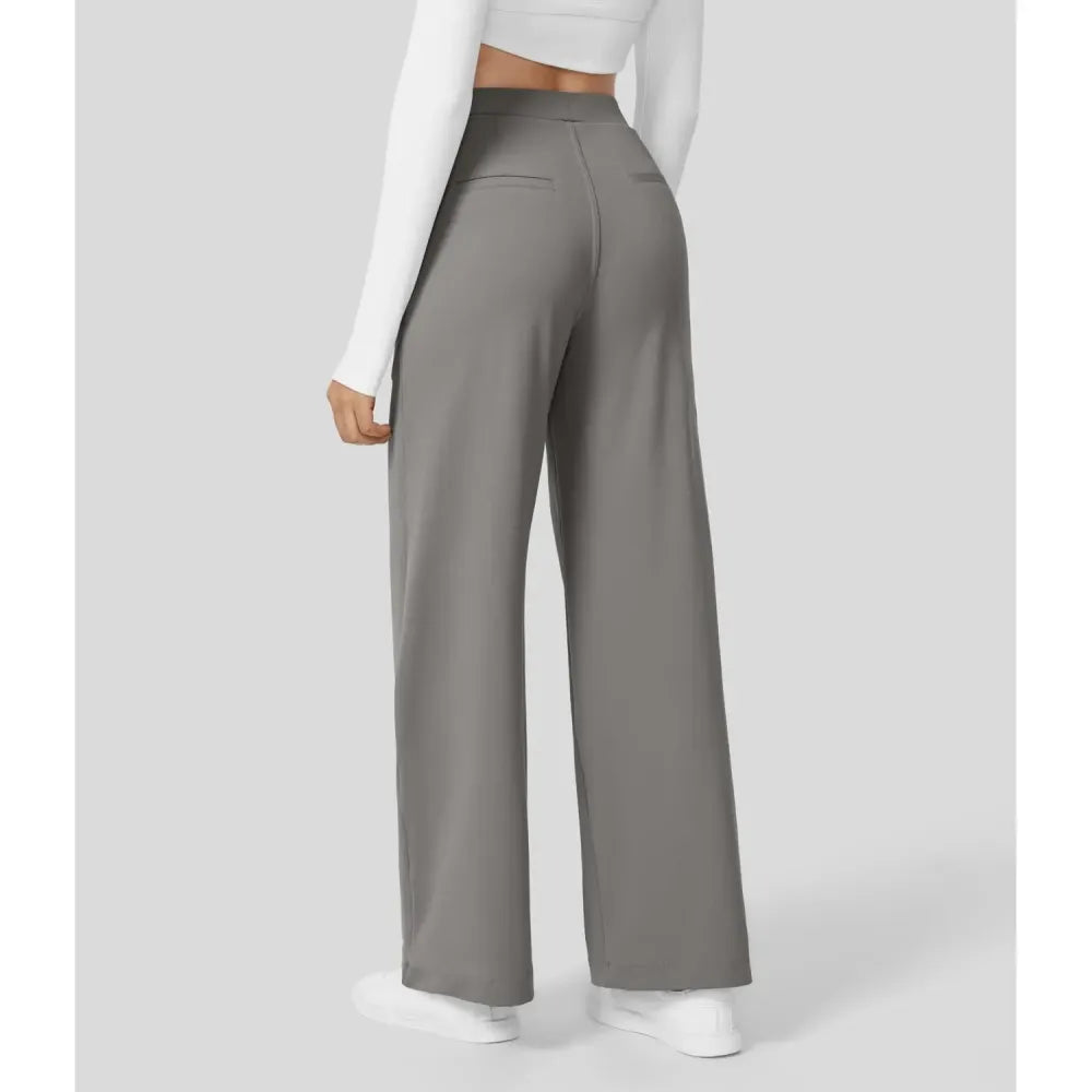Flex DayStretch High Waisted Pocket Straight Leg Work Pants