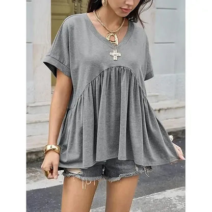 Women‘s Summer Peplum Tops