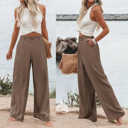 Women's Cotton Linen Pants