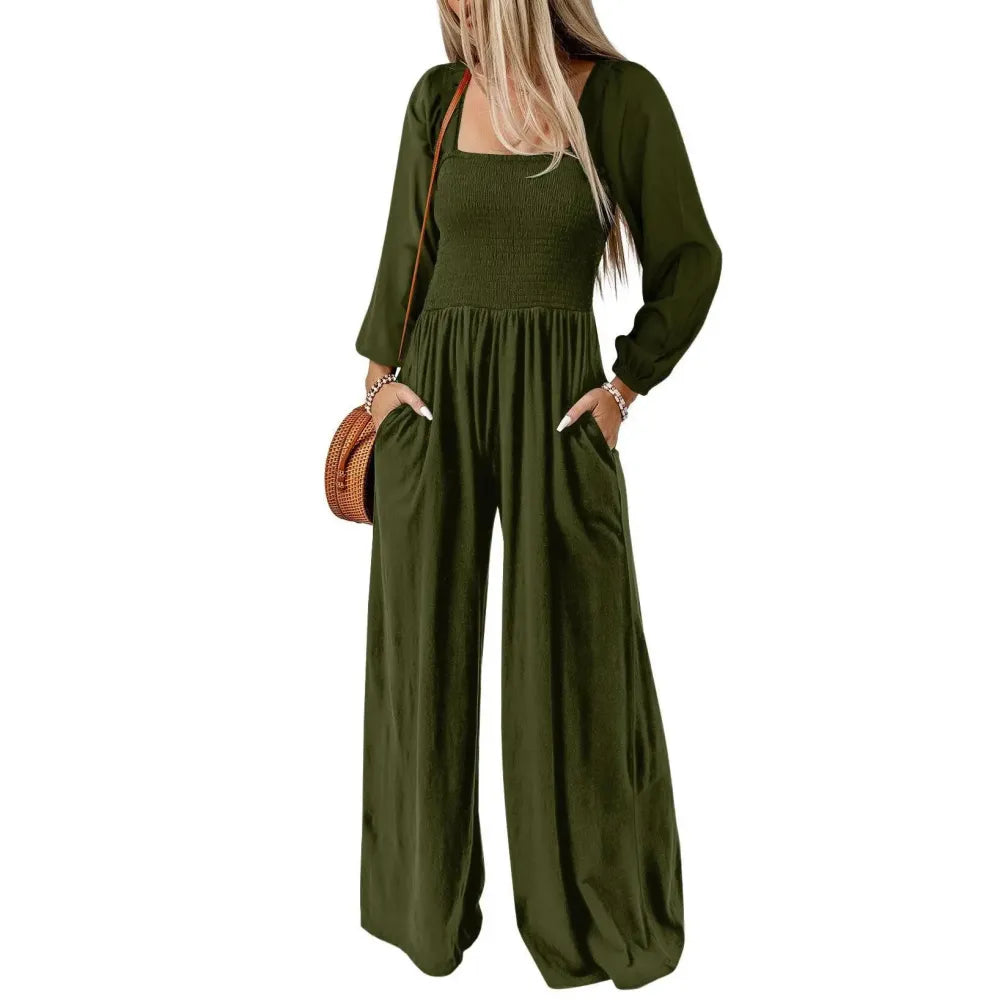 Women's Casual Loose Overalls Jumpsuits