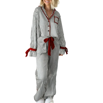Striped Pajama Set