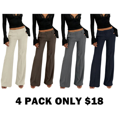 Women's Casual Fashion Suit Pants