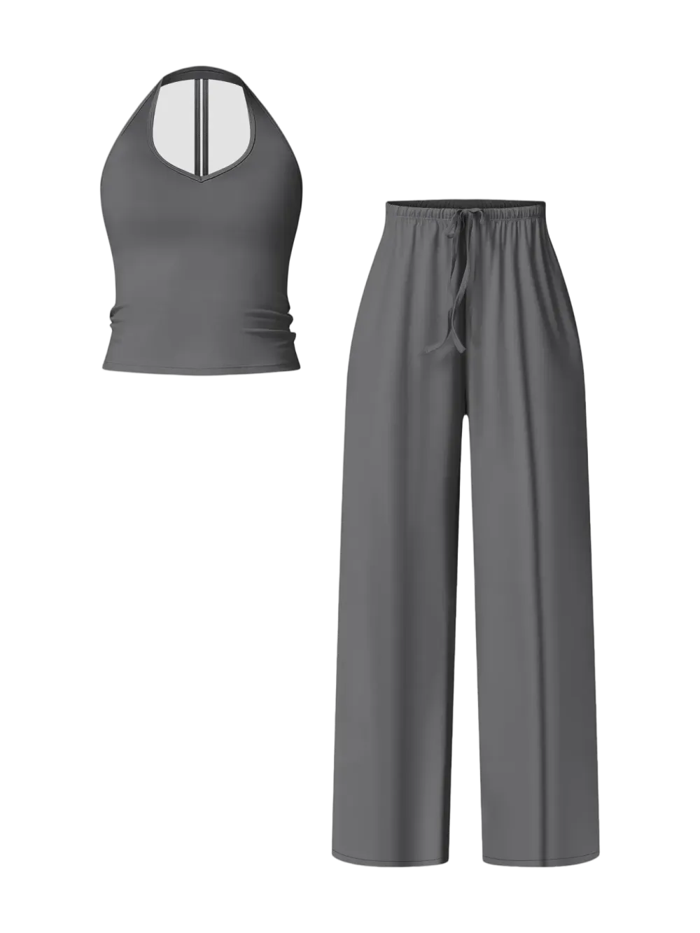 Womens Quick Dry Sport Tank Pants Set