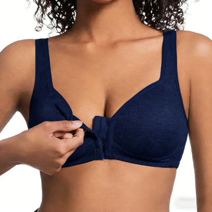 Adjustable Front Closure Push-Up Bra