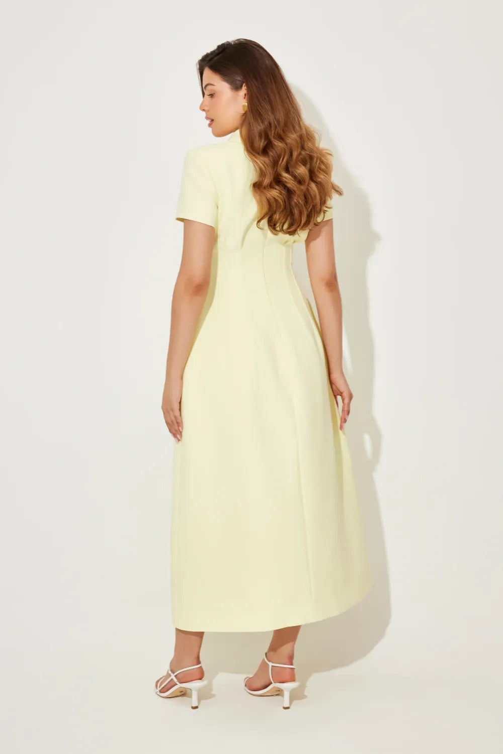 The Ultimate Muse Collared Midi Dress