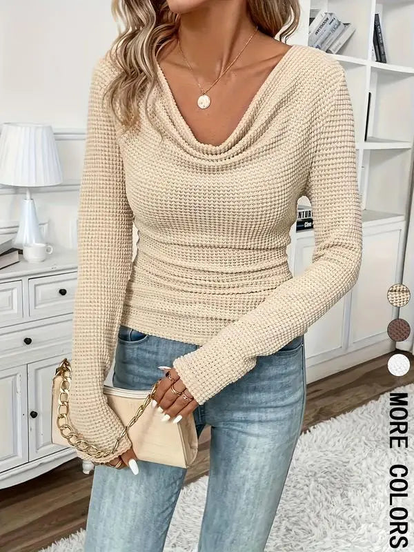 Women's Slim-Fit Long Sleeve T-Shirt