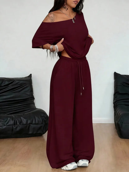 2pcs/Set Women's Minimalist Basic Daily Wear