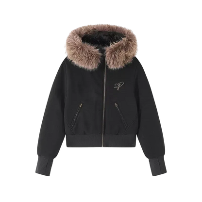 Winter Faux Fur Collar Jacket