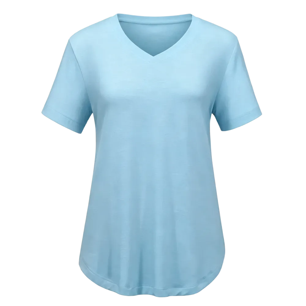 V Neck T Shirts for Women